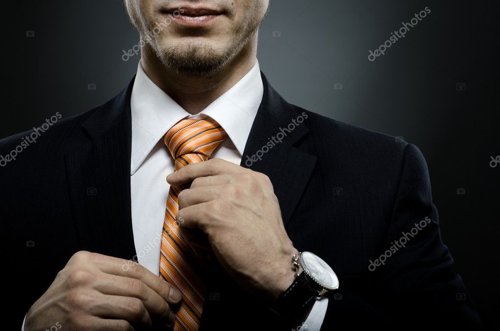 Soportar Claire demasiado Hombre con corbata fotos de stock, imágenes de Hombre con corbata sin  royalties | Depositphotos