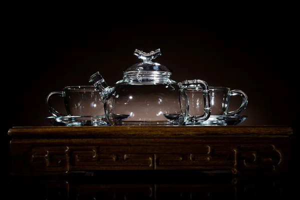 茶具服务 — 图库照片