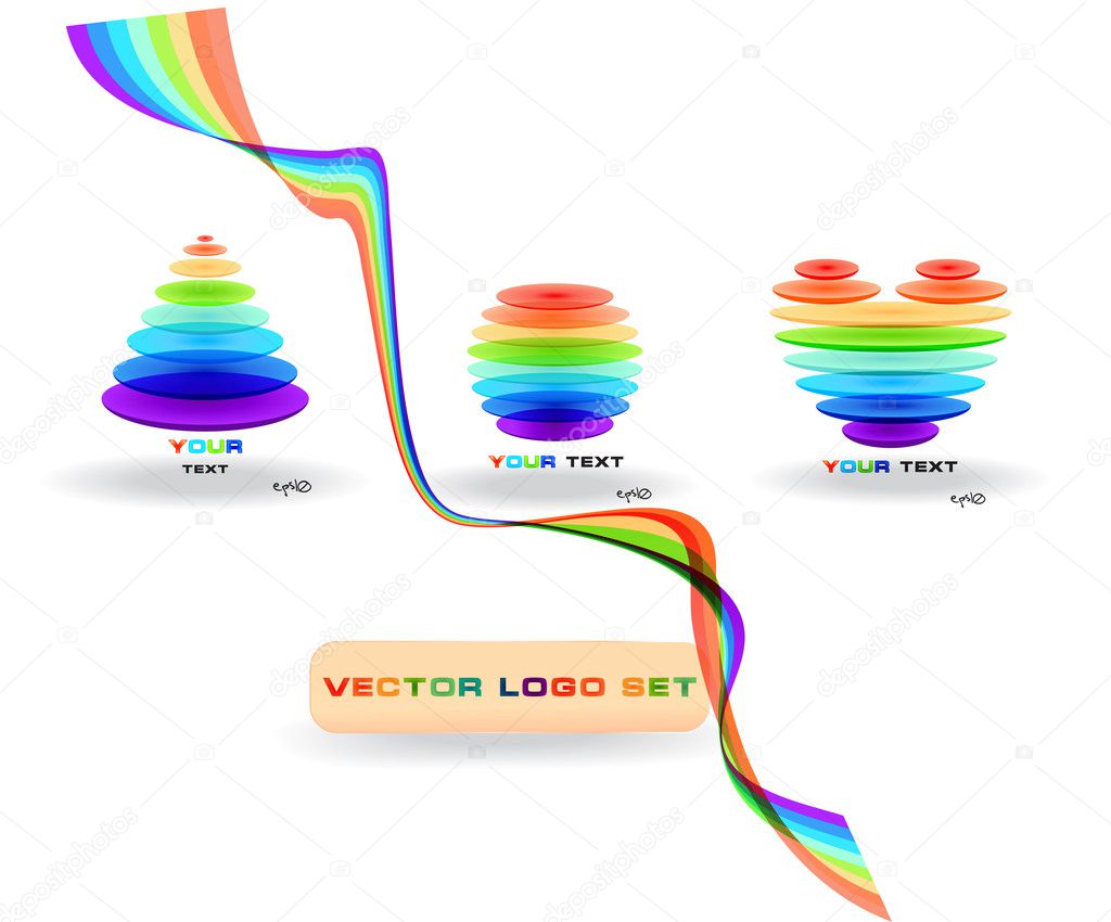 Vector logo set
