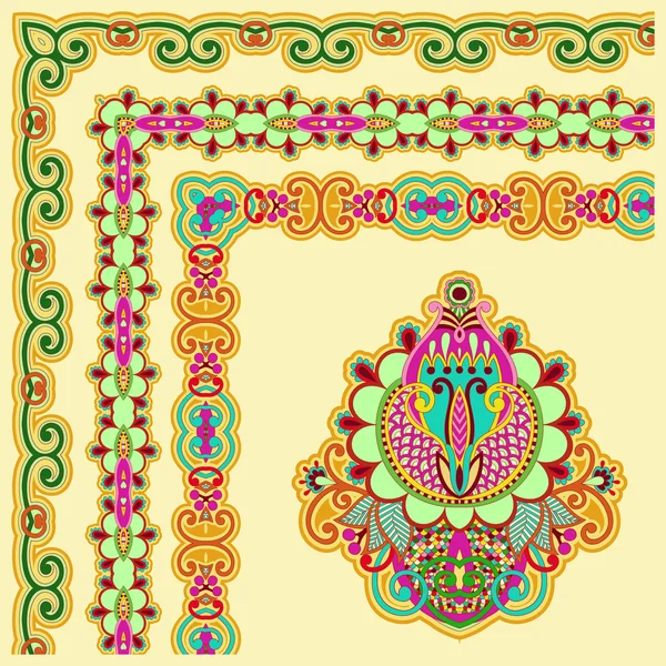 Цветочные винтажные рамы — стоковый вектор