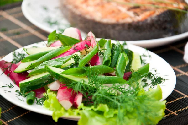 Salată de ridiche — Fotografie, imagine de stoc
