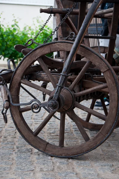 Stock image Old wheel cart