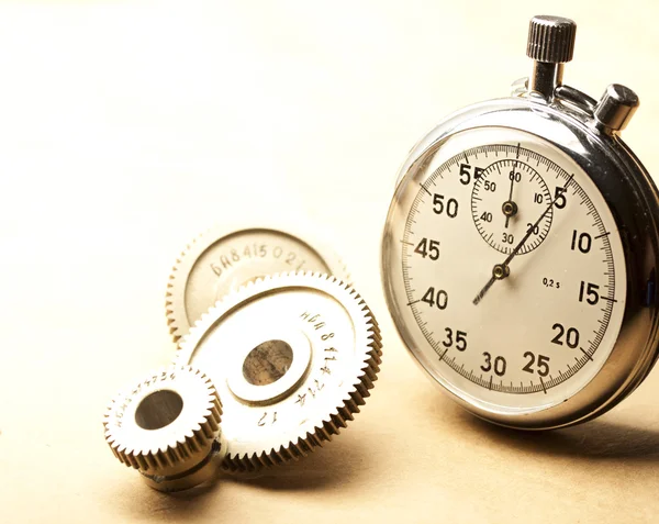 Cliquets mécaniques et chronomètre — Photo