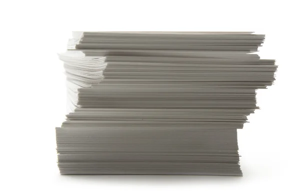 Montón de tarjetas de papel —  Fotos de Stock