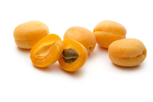 Zralé meruňky — Stock fotografie