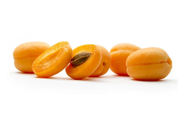 成熟的杏子 — 图库照片