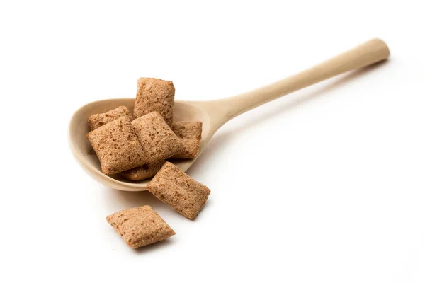 Croccante cioccolato fiocchi di cuscino cereali — Foto Stock