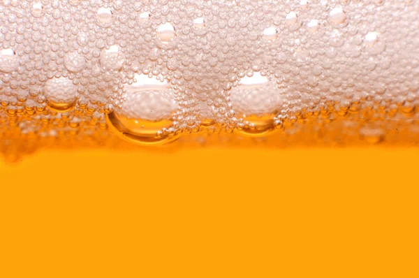 Foam on beer. — Stock Photo, Image
