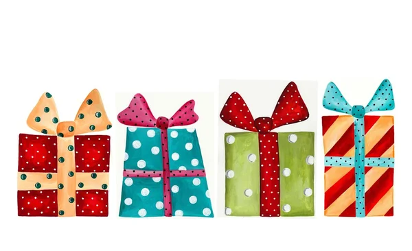 Set cadeau wraps — Stockfoto