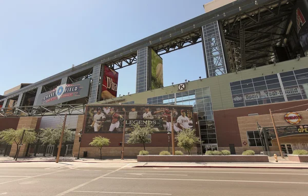 A Sunny Chase Field, centro de Phoenix, Arizona —  Fotos de Stock