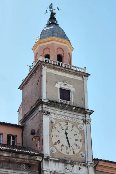 Rathaus, piazza grande, Modena, Italien — Stockfoto