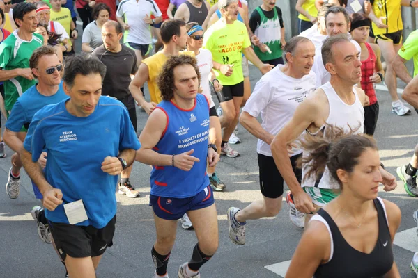 Group of runners — Stock Photo, Image