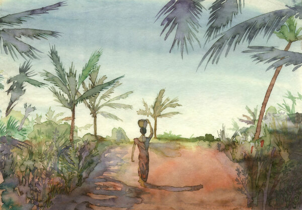 Tropical water carrier