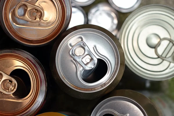 stock image Aluminium cans