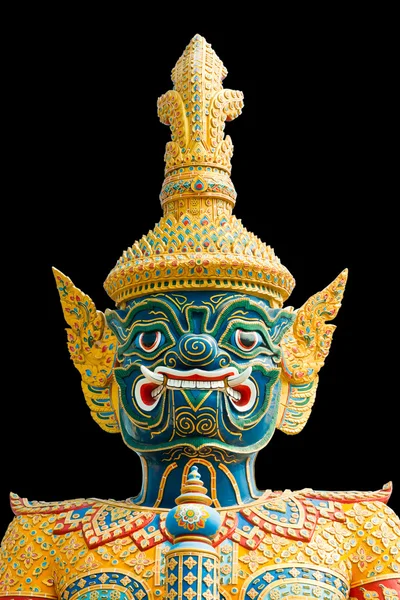 Green demon warrior in the Ramayana — Stock Photo, Image