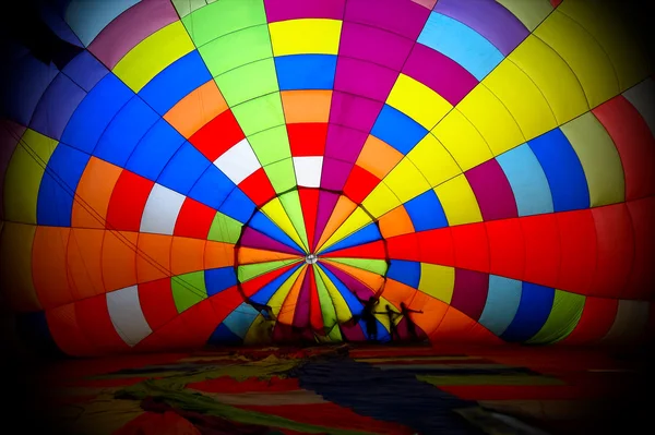 View inside a large balloon — Stock Photo, Image