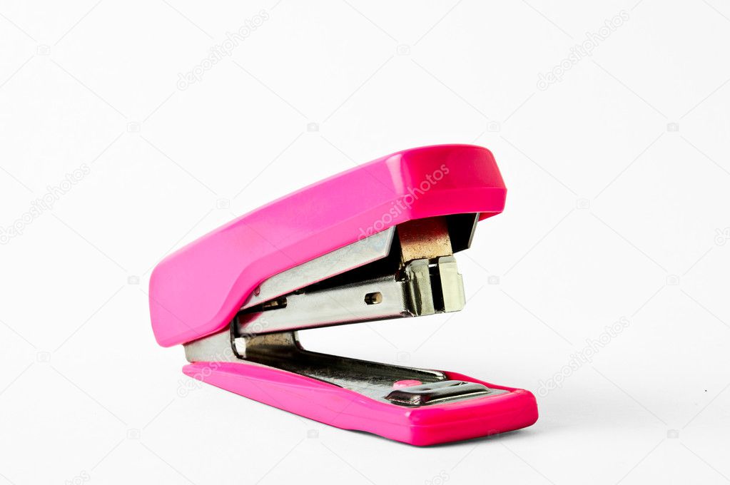 pink stapler