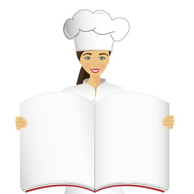 Looking my menu. clipart