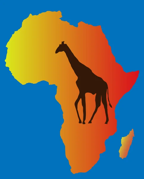 Afrika - Stok Vektor