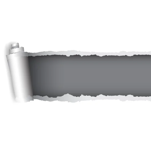 Papier déchiré — Image vectorielle