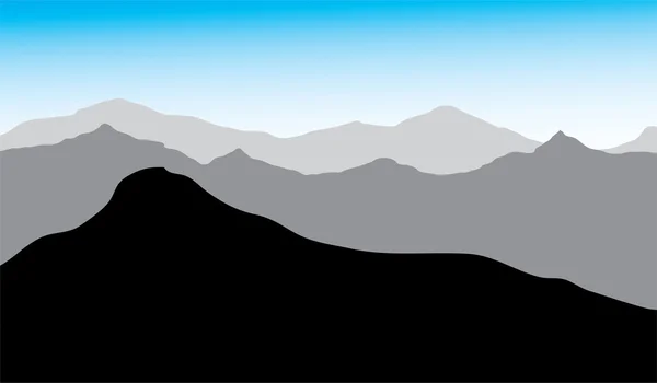 ภูเขา — ภาพเวกเตอร์สต็อก