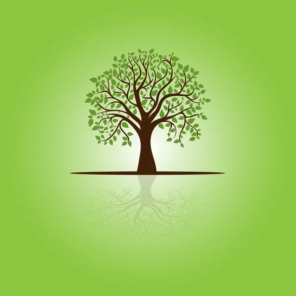 Karta strom — Stockový vektor