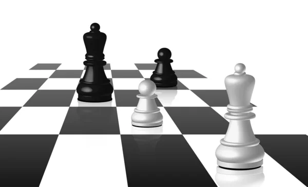 チェス盤 — ストックベクタ