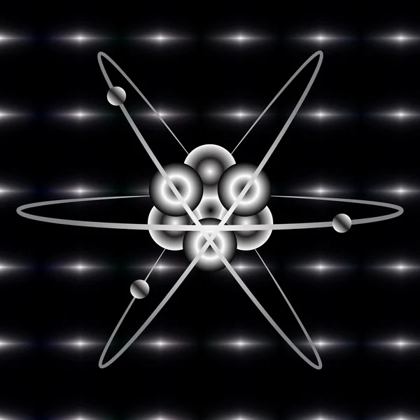 Symbole atome — Image vectorielle