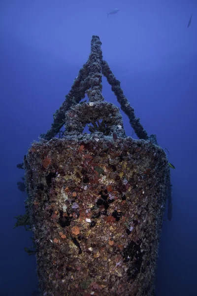 The Bow of the Spiegel Grove in Key Largo, Florida — Stock Photo, Image