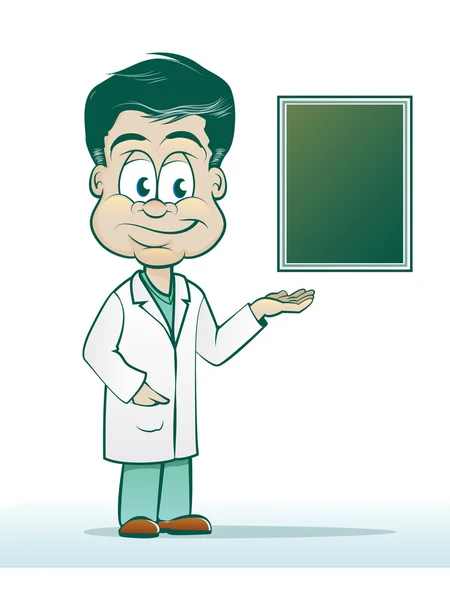 Illustration du médecin — Image vectorielle