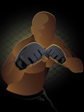 Ultimate Fighter clipart