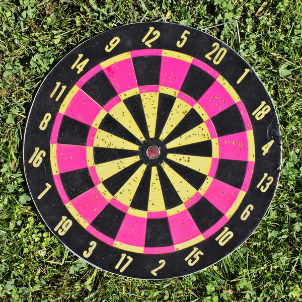 使用される dartbord の背景 — ストック写真
