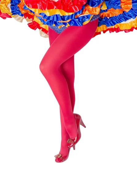 Can-can dancer — Stock Photo, Image