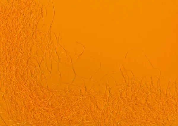 Zdobené oranžové pozadí — Stock fotografie