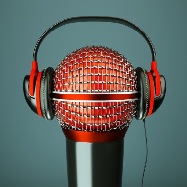 Microphone clipart