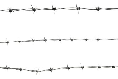 Barbed wire clipart