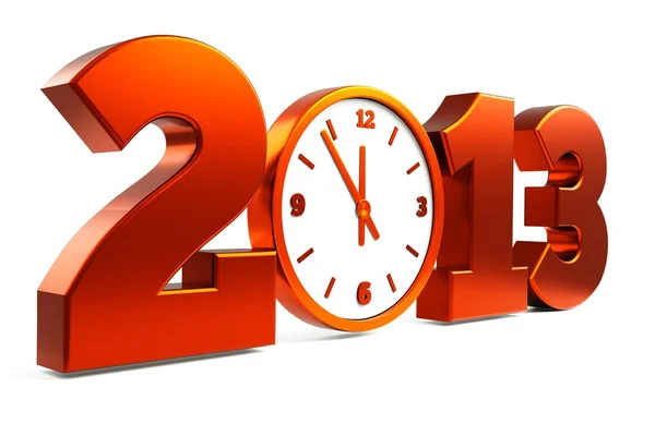 Clock 2013 — Stock Photo, Image