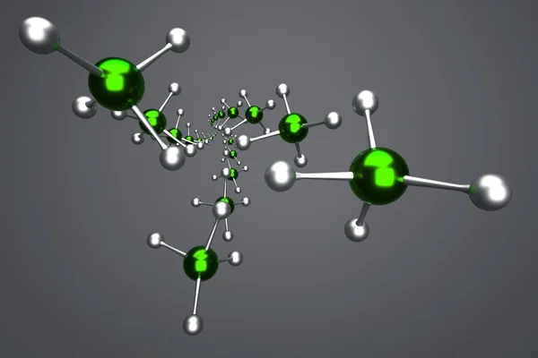 stock image Molecule