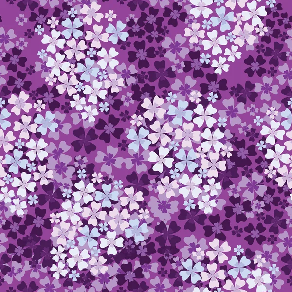 stock vector Seamless pattern of lilac flowers