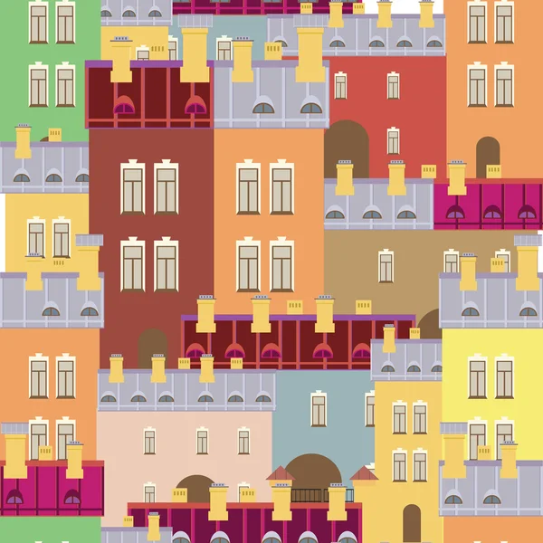 stock vector Vector background of the city