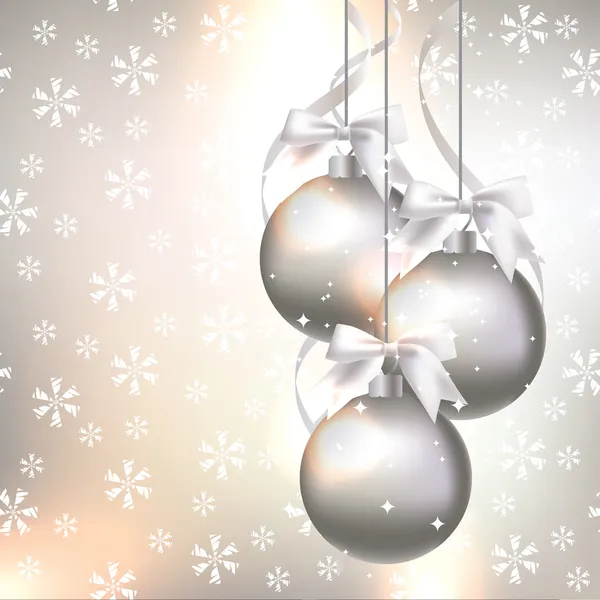 Boże Narodzenie dekoracje na streszczenie tło — Wektor stockowy