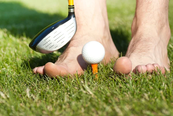 Gioco di golf divertente — Foto Stock