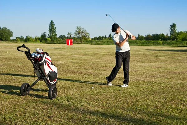 Golf player — Stock Photo, Image