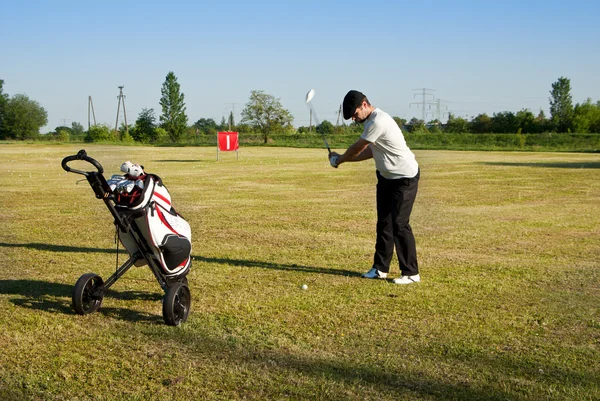 Golfspieler — Stockfoto