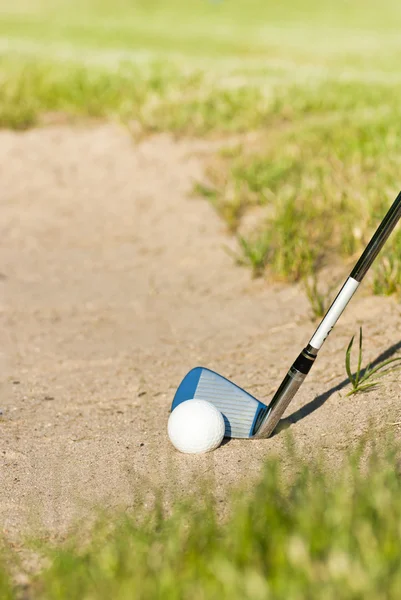 Giocare a golf. bunker — Foto Stock
