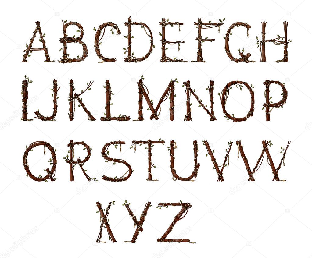 Garden alphabet