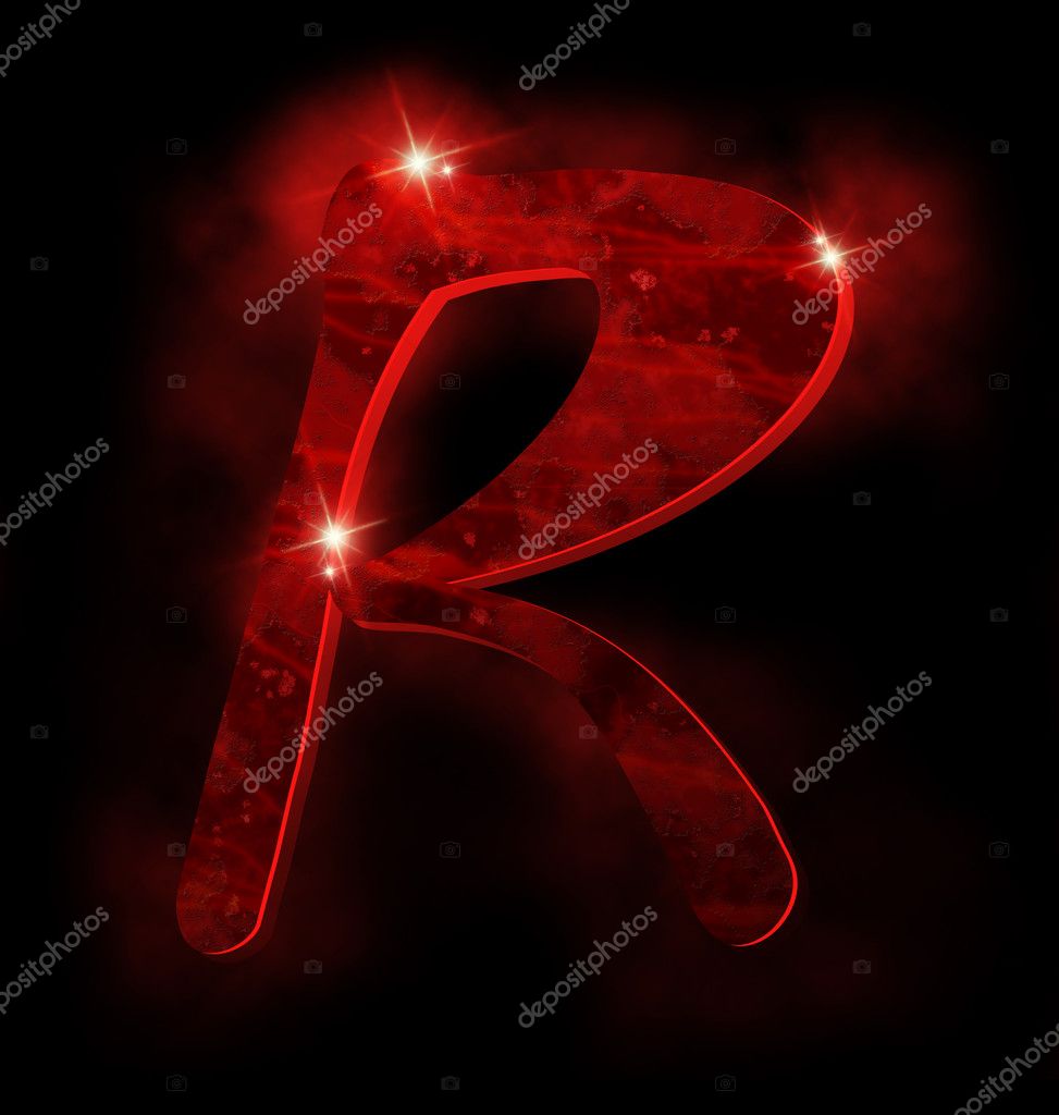 Red alphabet, R — Stock Photo © Svetlanarib79 #11089470