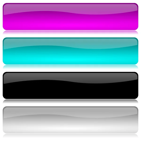 Conjunto de barras coloridas a frio — Fotografia de Stock