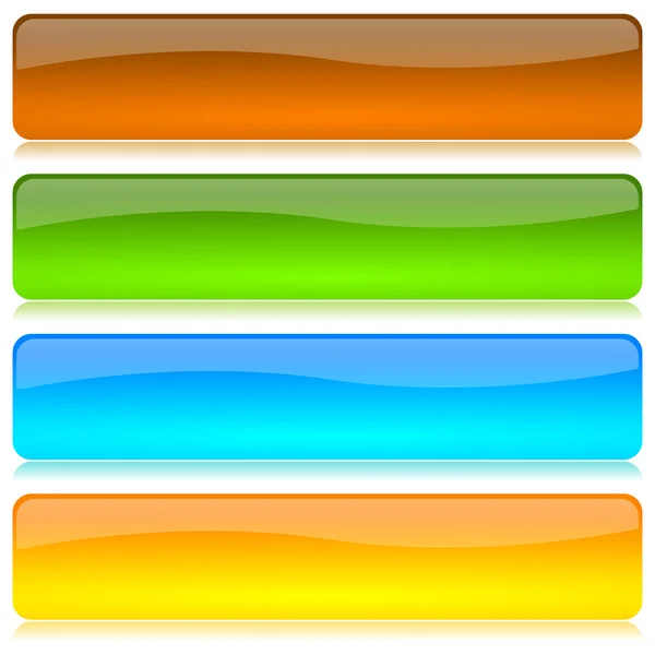 Conjunto de barras coloridas — Fotografia de Stock