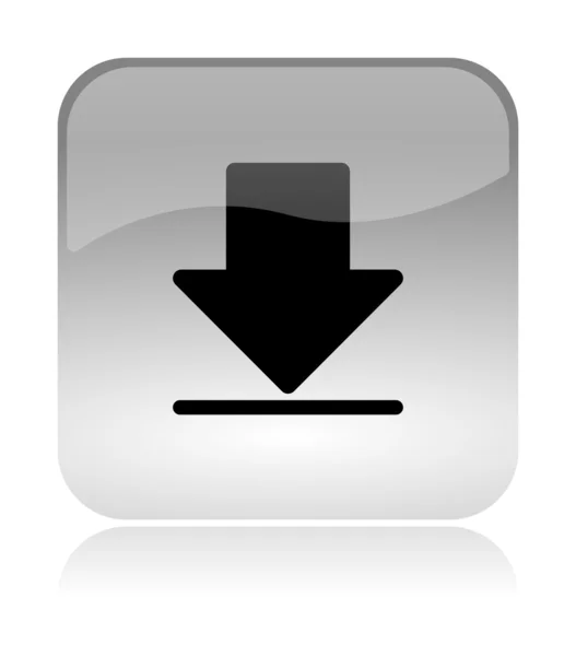 Baixar ícone de interface web — Fotografia de Stock